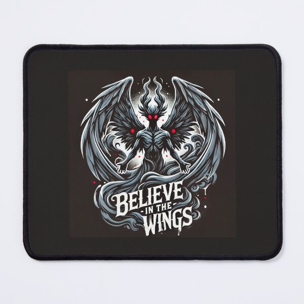 Item preview, Mothman Believe In The Wings designed and sold by Planetporridge.
