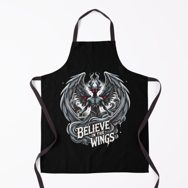 Item preview, Mothman Believe In The Wings Art designed and sold by Planetporridge.
