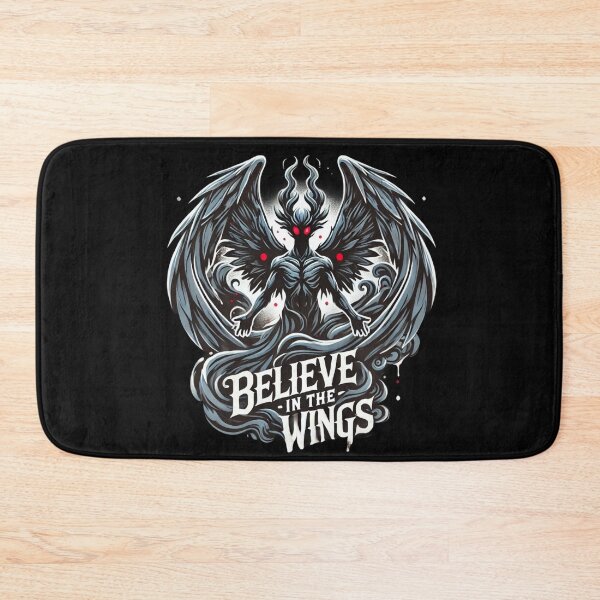 Item preview, Mothman Believe In The Wings Art designed and sold by Planetporridge.
