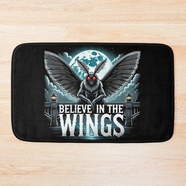 Item preview, Mothman Believe In The Wings Design designed and sold by Planetporridge.