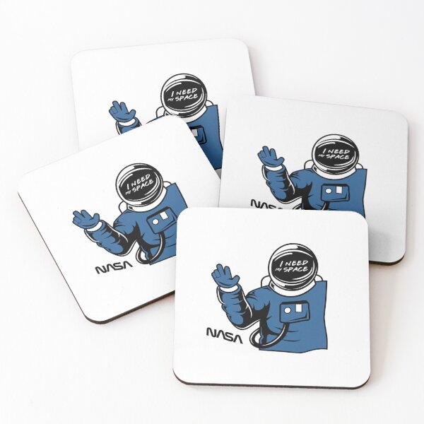 Item preview, I Need My Space Astronaut General Merchandise | Funny Introvert Cosmic Outline Art designed and sold by LoveDesignMania.