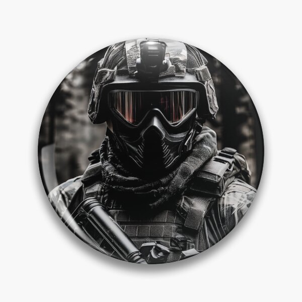 Item preview, Elite Soldier – Tactical Warrior Modern Combat Streetwear Design designed and sold by ElectroSphere46.