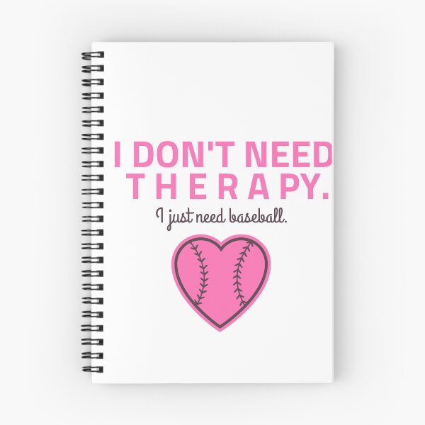 Artikelvorschau, Ich brauche keine Therapie. Ich brauche nur Baseball. entworfen und verkauft von The Sporty Nerd.