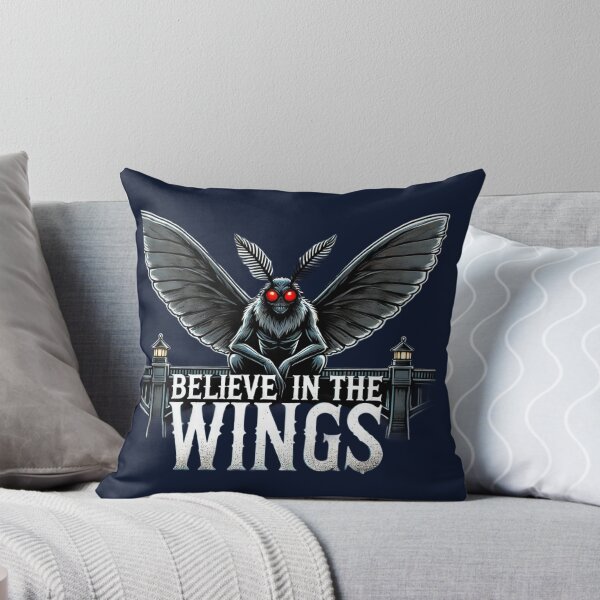 Item preview, Mothman Believe In The Wings Artwork designed and sold by Planetporridge.