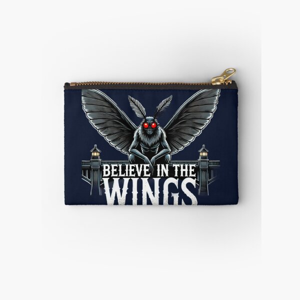 Item preview, Mothman Believe In The Wings Artwork designed and sold by Planetporridge.