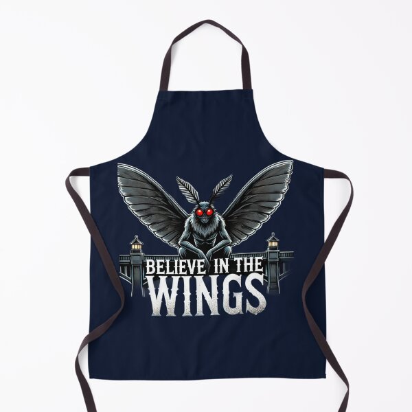 Item preview, Mothman Believe In The Wings Artwork designed and sold by Planetporridge.