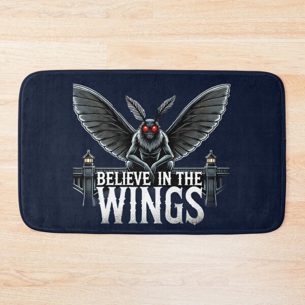 Item preview, Mothman Believe In The Wings Artwork designed and sold by Planetporridge.