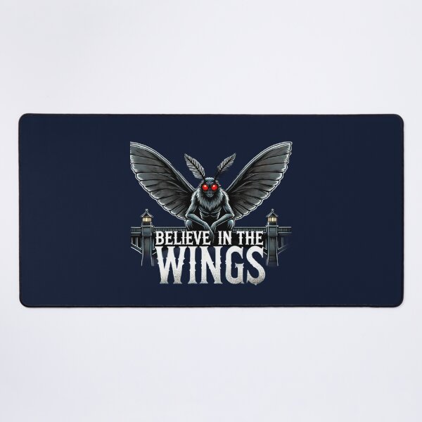 Item preview, Mothman Believe In The Wings Artwork designed and sold by Planetporridge.
