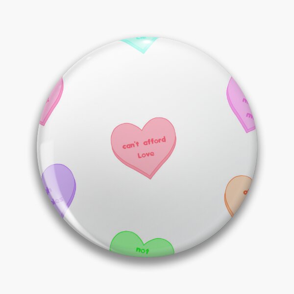 Item preview, Anti-Valentine Conversation Hearts designed and sold by AmbaNessa.