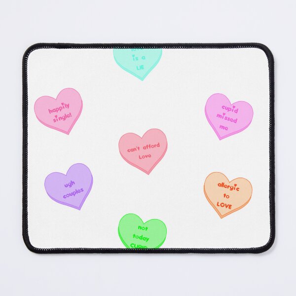 Item preview, Anti-Valentine Conversation Hearts designed and sold by AmbaNessa.