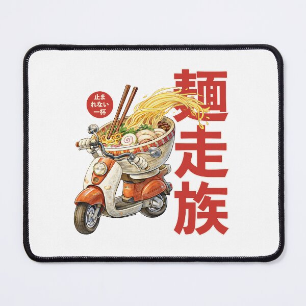 Item preview, Ramen Scooter Never Stops designed and sold by EdvvinStudios.