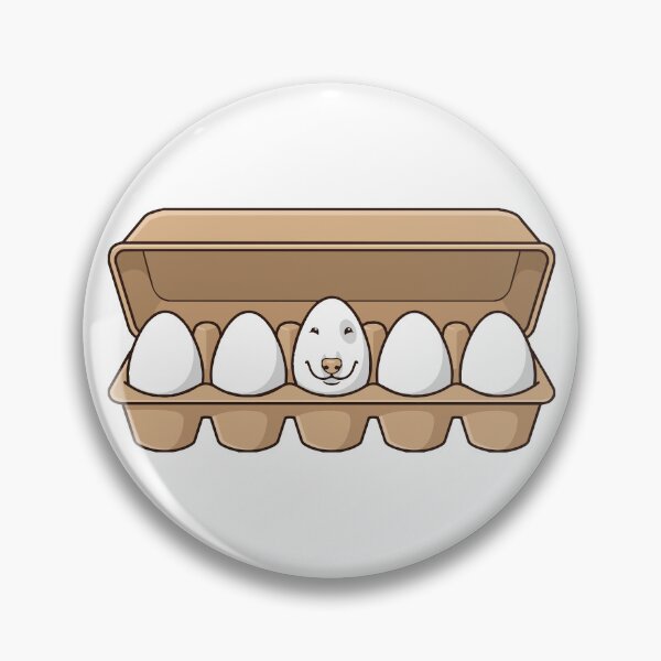 Item preview, Just A Bull Terrier Egg Head Funny Dog Art designed and sold by Petzzz.