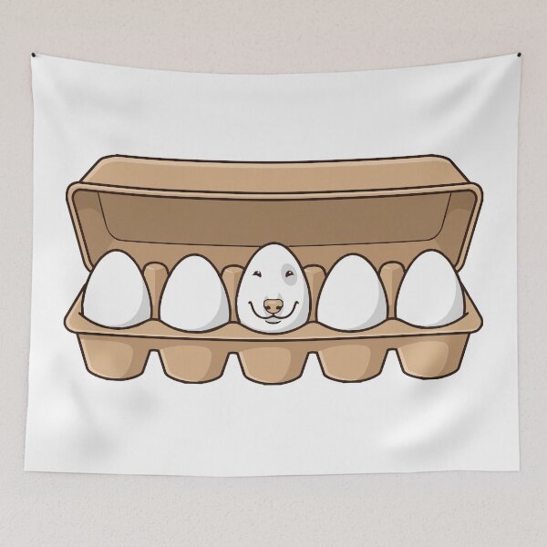 Item preview, Just A Bull Terrier Egg Head Funny Dog Art designed and sold by Petzzz.