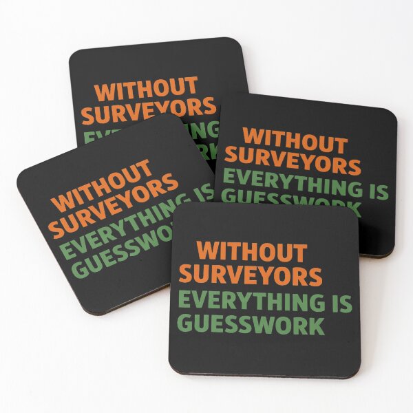 Item preview, Without Surveyors Everything Is Guesswork designed and sold by Virelo.