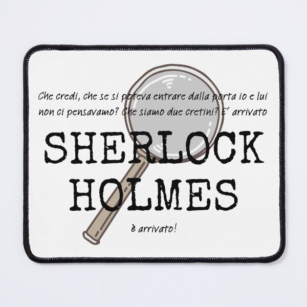 Item preview, E' arrivato Sherlock Holmes! designed and sold by Alessandraelena.