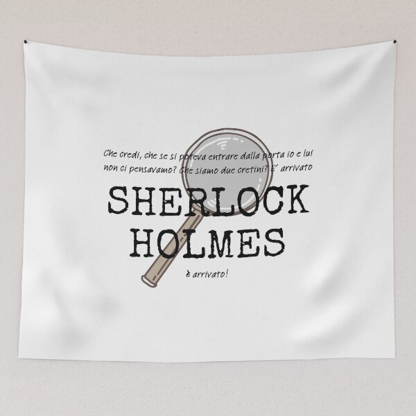 Item preview, E' arrivato Sherlock Holmes! designed and sold by Alessandraelena.