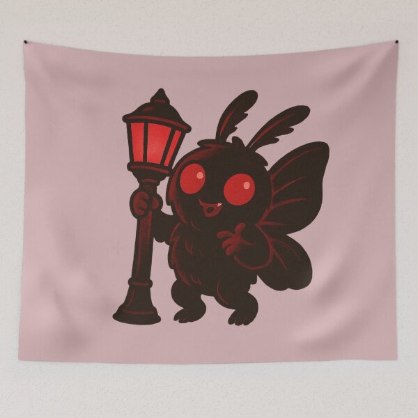 Item preview, Silly Mothman Cryptid designed and sold by Planetporridge.