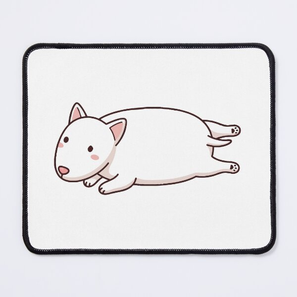 Item preview, Lazy Bull Terrier Sploot Yoga Pose designed and sold by Petzzz.