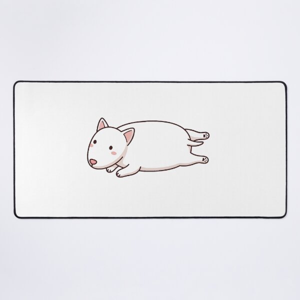 Item preview, Lazy Bull Terrier Sploot Yoga Pose designed and sold by Petzzz.
