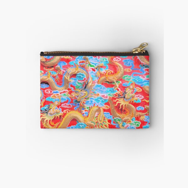 Item preview, red and gold dragons designed and sold by You Have A Choice.
