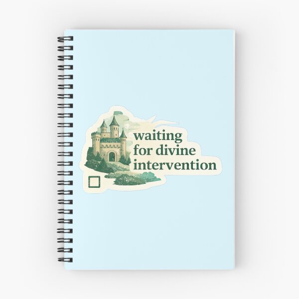 Item preview, Waiting For Divine Intervention Relatable Meme designed and sold by Retr0Tshirts.