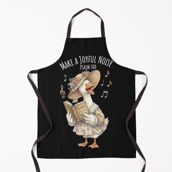 Item preview, Make A Joyful Noise Psalm 100 Singing Goose Christian Choir designed and sold by MTJ-Mushrooms.
