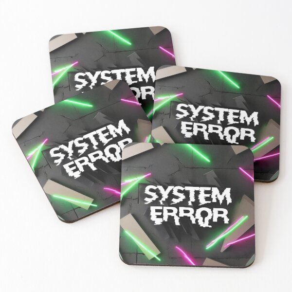 Item preview, System Error. designed and sold by MyHappyArtShop.