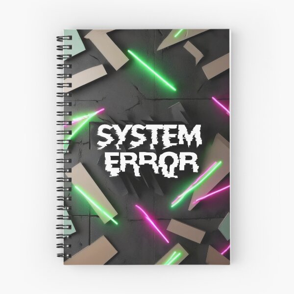 Item preview, System Error. designed and sold by MyHappyArtShop.
