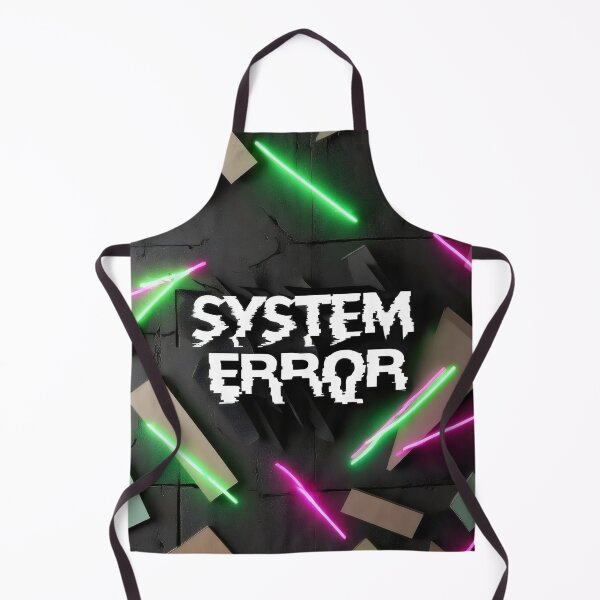 Item preview, System Error. designed and sold by MyHappyArtShop.
