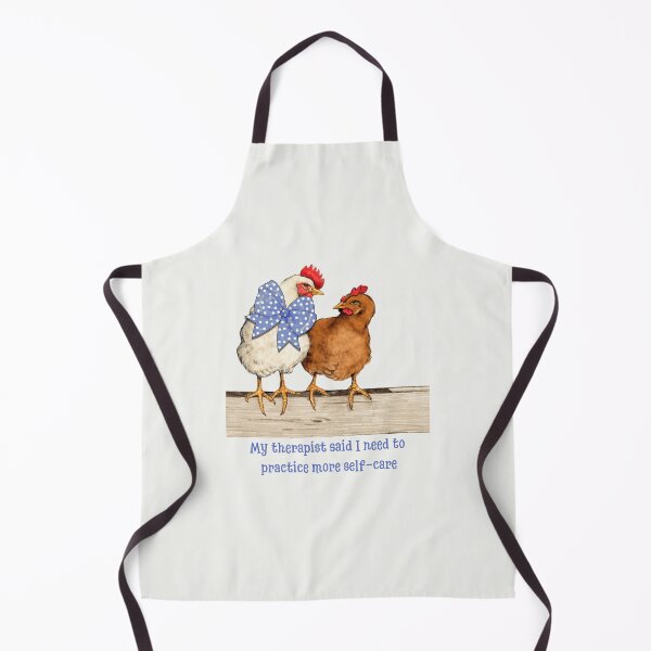 Item preview, Chicken Practicing Self-Care, Humor, Big Polka-Dot Bow designed and sold by JoyfulWhimsy.