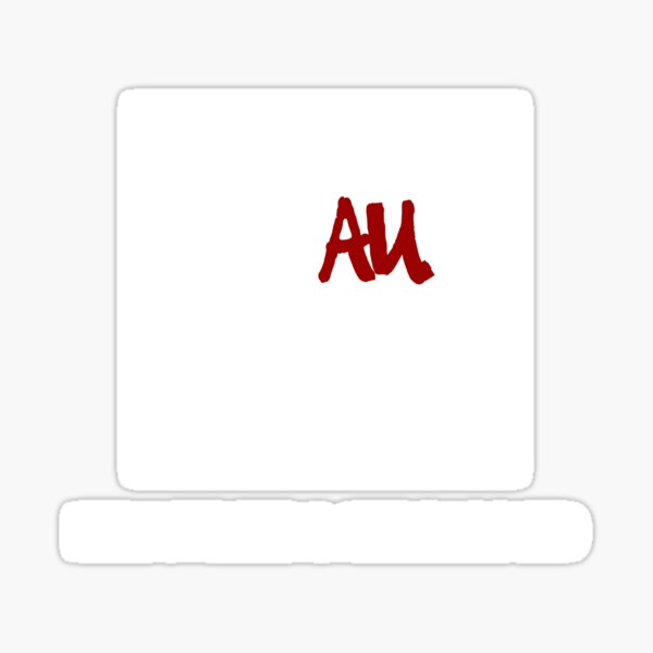 Faux News White Logo Sticker