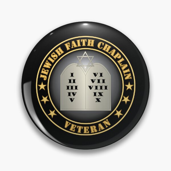 Item preview, Army - Jewish Faith Chaplain Veteran designed and sold by Military Insignia Products.