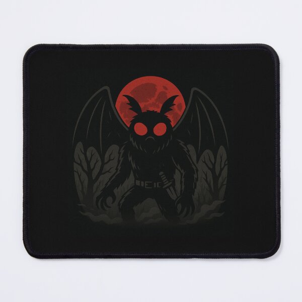 Item preview, Mothman Cryptid Artwork designed and sold by Planetporridge.
