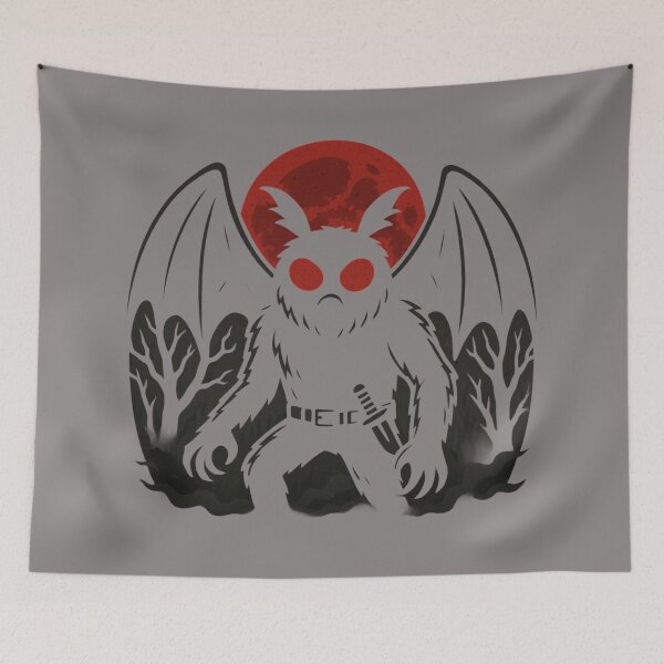 Item preview, Cryptid Mothman Art designed and sold by Planetporridge.