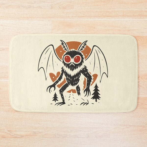 Item preview, Mothman Art Cryptids designed and sold by Planetporridge.