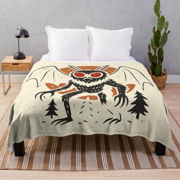 Item preview, Mothman Art Cryptids designed and sold by Planetporridge.