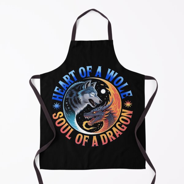 Item preview, heart of a wolf soul of a dragon designed and sold by YounexxART.