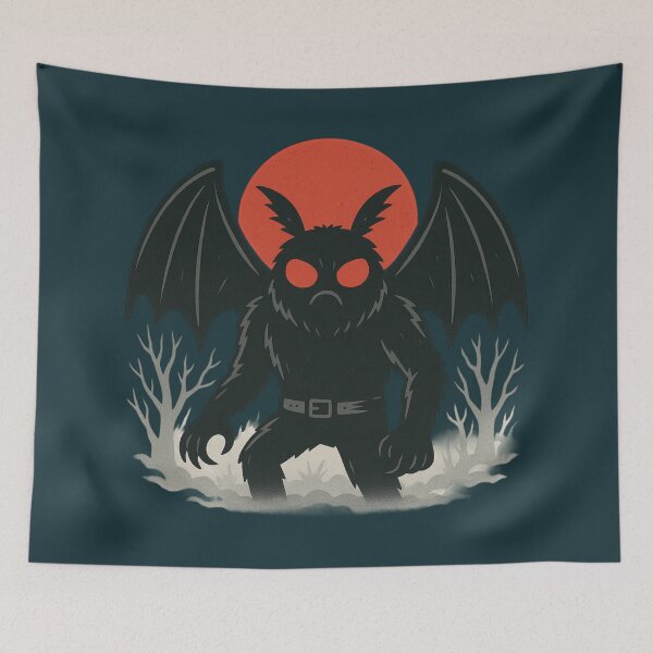Item preview, Cryptid Mothman Design designed and sold by Planetporridge.