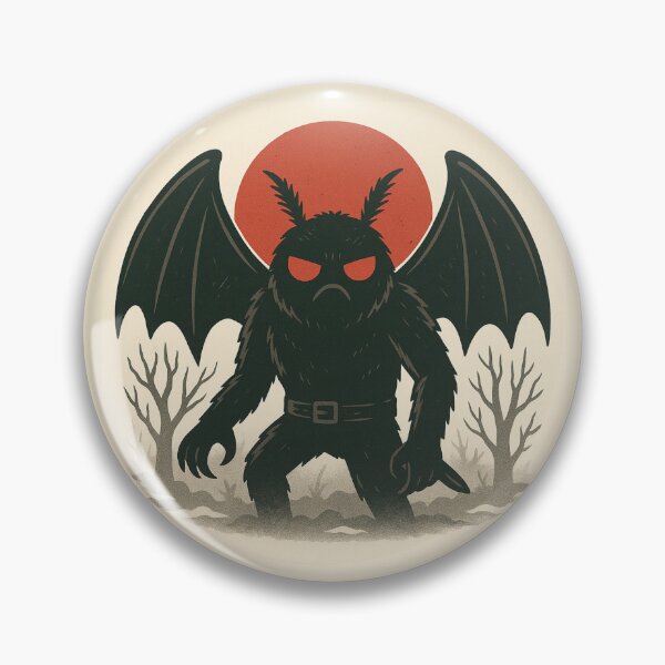 Item preview, Cool Cryptid Mothman  designed and sold by Planetporridge.