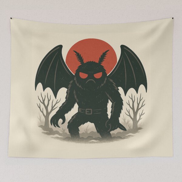 Item preview, Cool Cryptid Mothman  designed and sold by Planetporridge.