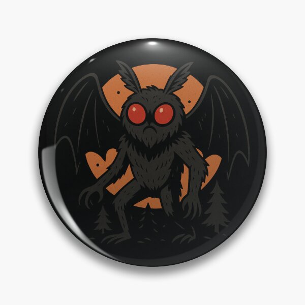 Item preview, Mothman Artwork Cryptids designed and sold by Planetporridge.