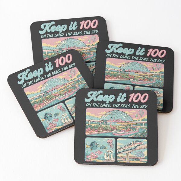 Item preview, Retro Theme Park Land Sea Sky Illustration Art designed and sold by Rhastasnixon.