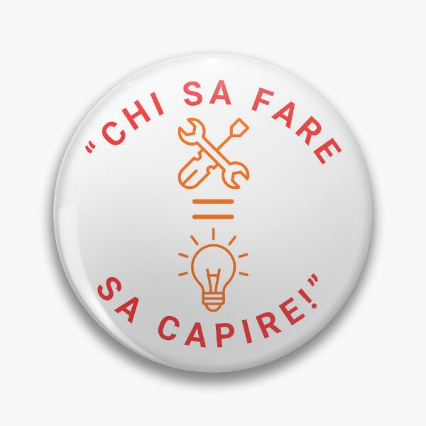 Item preview, "Chi sa fare sa capire" designed and sold by Alessandraelena.