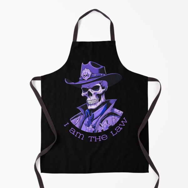 Item preview, skull sheriff- I am the law designed and sold by wildforcedesign.