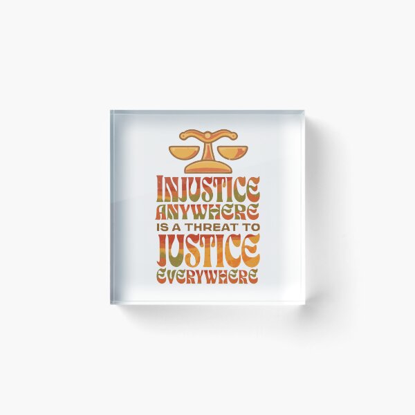 Item preview, Injustice Anywhere Is A Threat To Justice Everywhere Stay Strong designed and sold by SkeletonsDanger.