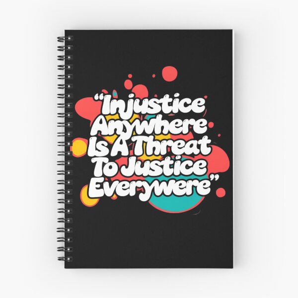 Item preview, Injustice Anywhere Is A Threat To Justice Everywhere Rise Above designed and sold by SkeletonsDanger.