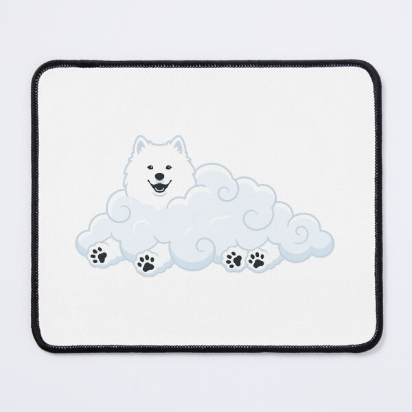 Item preview, Mostly Cloudy With A Chance Of Shedding Funny Samoyed designed and sold by Petzzz.