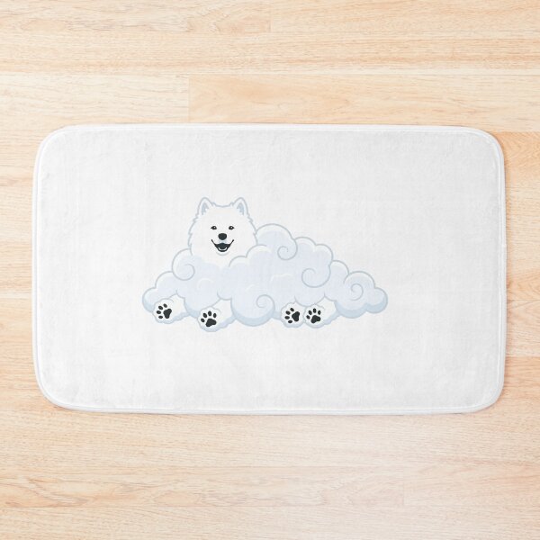 Item preview, Mostly Cloudy With A Chance Of Shedding Funny Samoyed designed and sold by Petzzz.