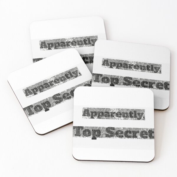 Item preview, Apparently Top Secret Text Design  Mysterious Typography for High-Impact Branding designed and sold by AlienTechs.