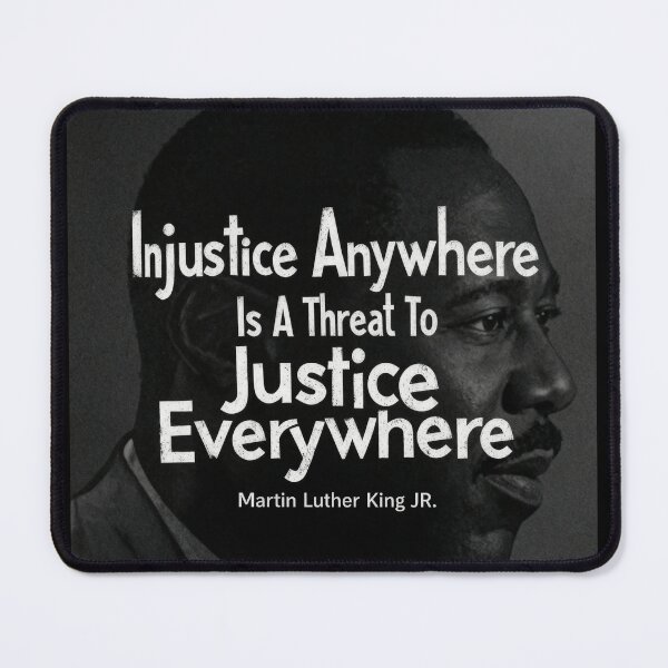 Item preview, Injustice Anywhere Is A Threat To Justice Everywhere Act Now designed and sold by SkeletonsDanger.